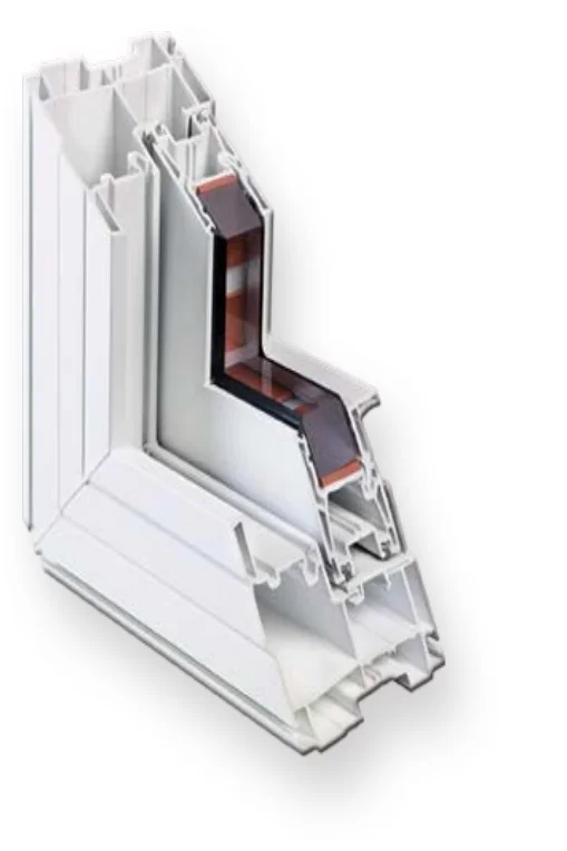 multi-chambered window profile