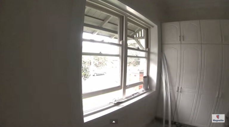 installation of Magnetite Window Inserts